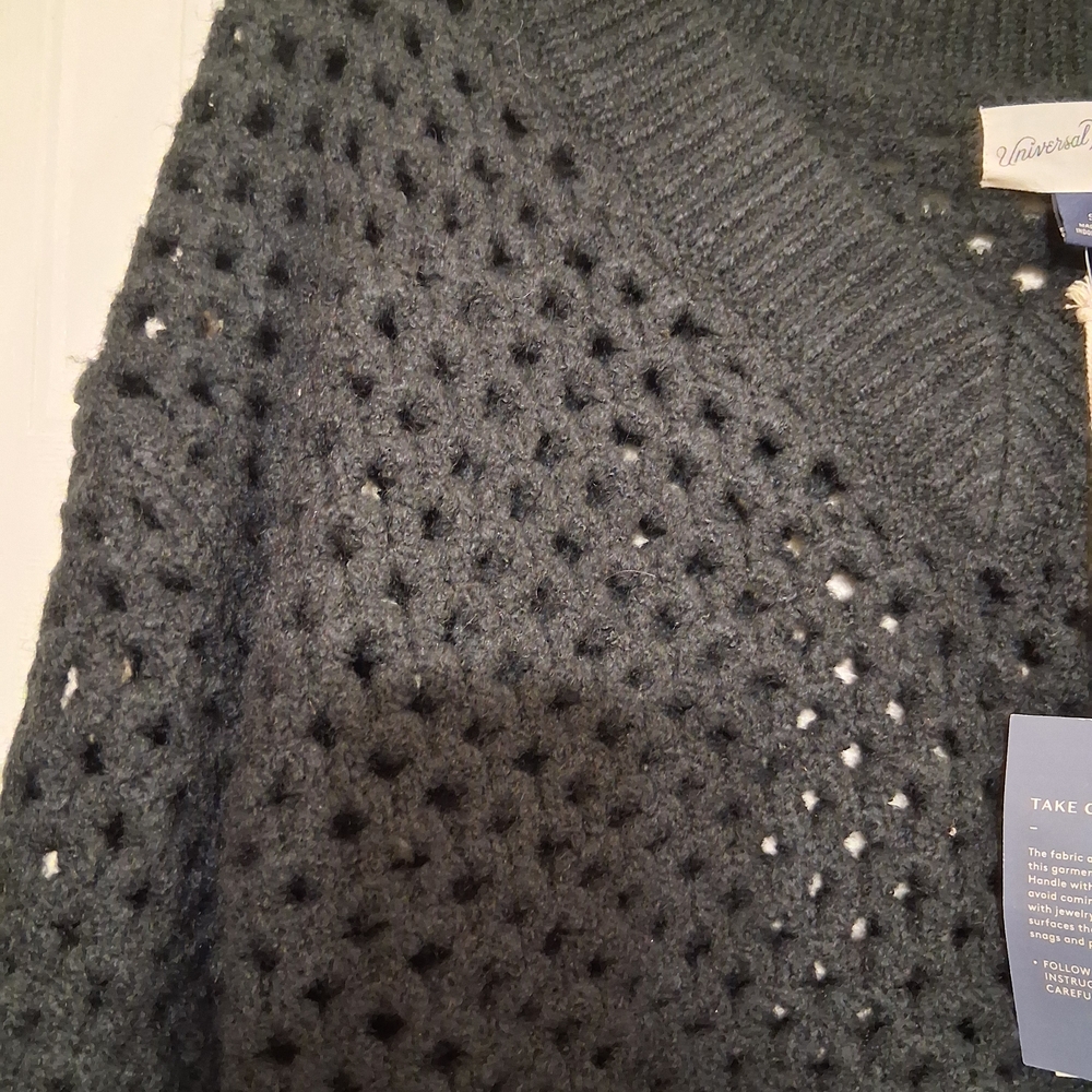 Women's Black Sweater - Picture 2 of 7